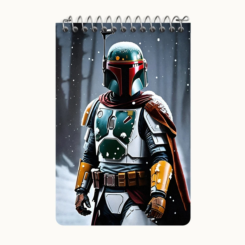 دفتر یادداشت 50 برگ خندالو طرح جنگ ستارگان (Star Wars) کد F8076