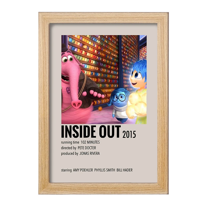 تابلو خندالو طرح اینساید اوت (Inside Out) کد F13233