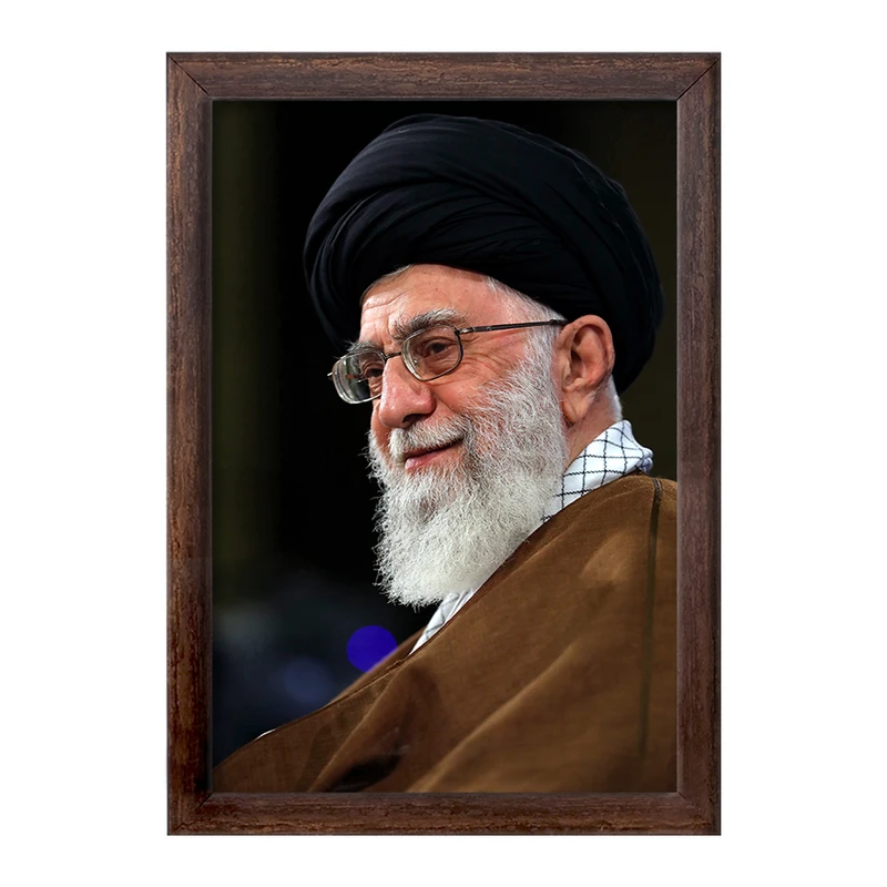 تابلو خندالو طرح حضرت آیت الله خامنه ای کد 2562