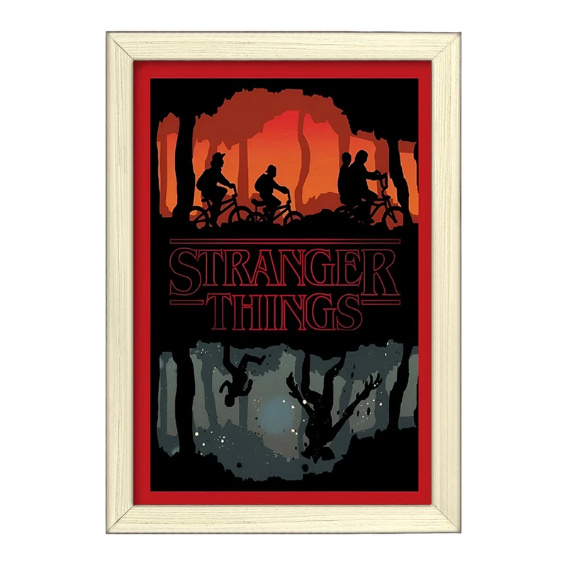 تابلو خندالو طرح استرنجر تینگز (Stranger Things) کد F10171
