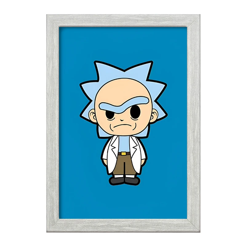 تابلو خندالو طرح ریک و مورتی (Rick and Morty) کد F4013