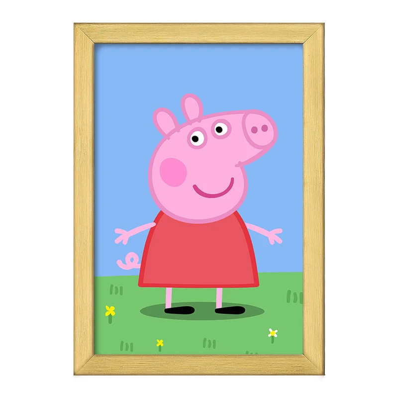 تابلو خندالو طرح پپا انیمیشن پپا پیگ Peppa pig  کد 22067