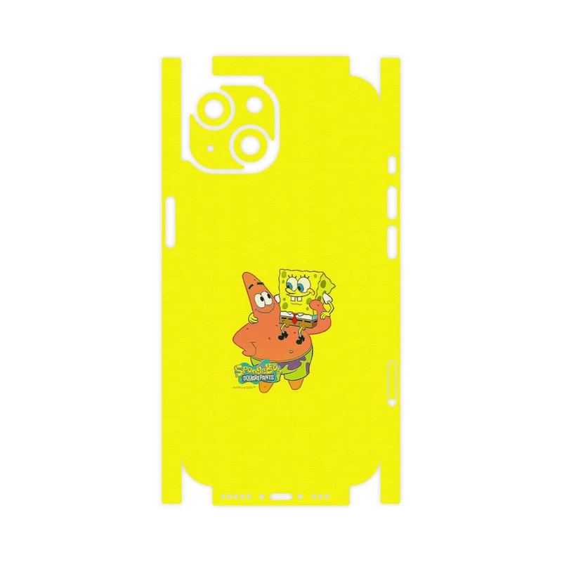 برچسب پوششی ماهوت مدل SpongeBob SquarePants-FullSkin مناسب برای گوشی موبایل اپل iPhone 14