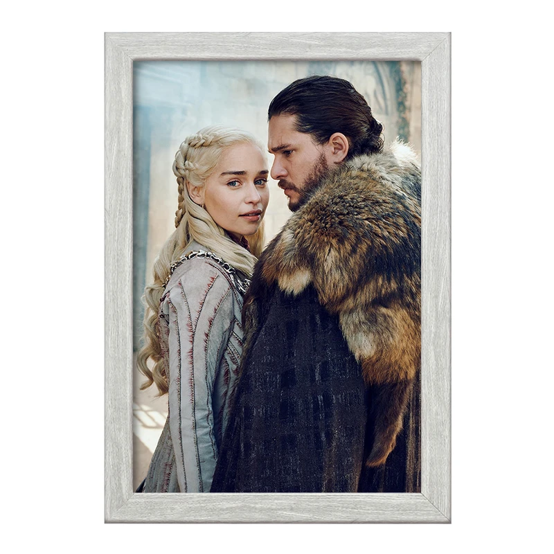 تابلو خندالو طرح دنریس تارگرین و جان اسنو گیم اف ترونز Game of Thrones  کد 2669