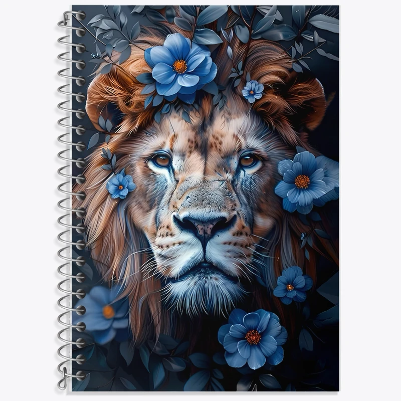 دفتر لغت 50 برگ خندالو طرح شیر کد F8512