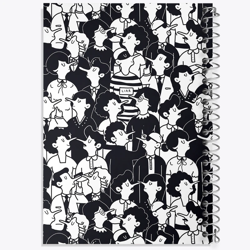 دفتر طراحی 50 برگ خندالو طرح فانتزی کد N335