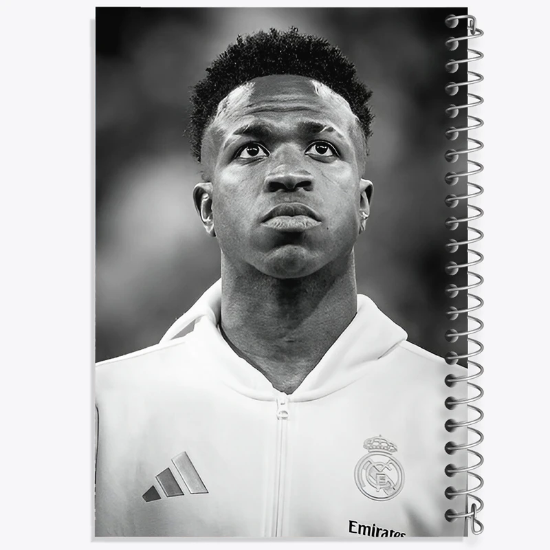 دفتر مشق 50 برگ خندالو طرح وینیسیوس جونیور (Vinicius Junior) کد F14290