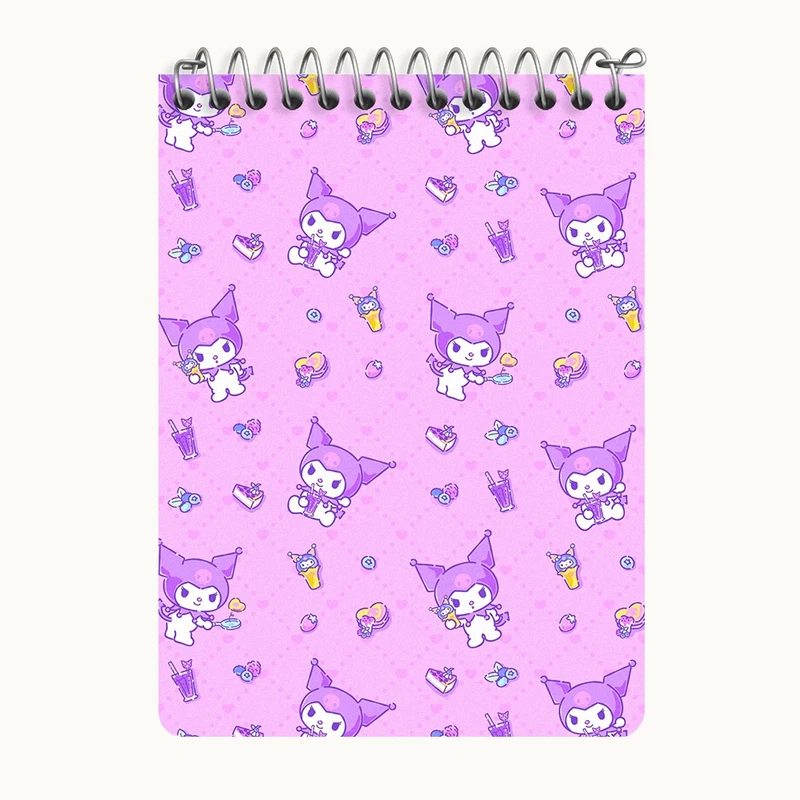 دفتر یادداشت 50 برگ خندالو طرح کرومی (Kuromi) کد N4233