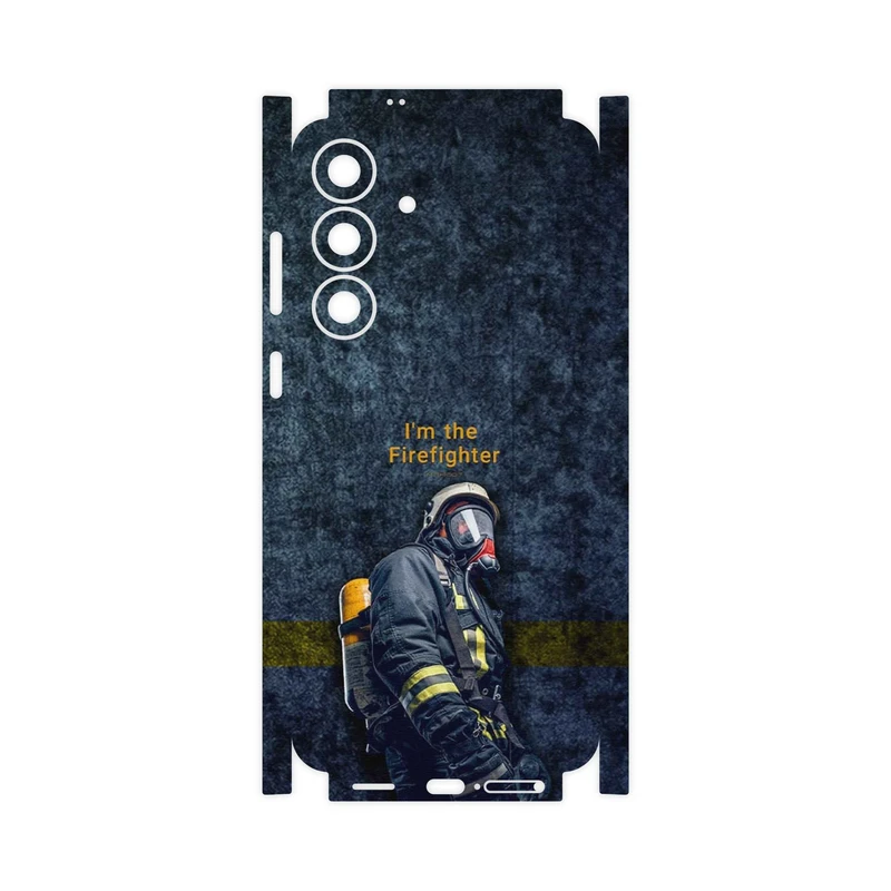 برچسب پوششی ماهوت مدل Firefighter-FullSkin مناسب برای گوشی موبایل سامسونگ Galaxy S25 FE