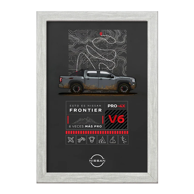 تابلو خندالو طرح نیسان (Nissan V6) کد F14163