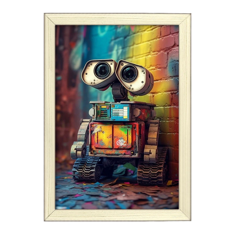تابلو خندالو طرح وال ای (WALL-E) کد F1961