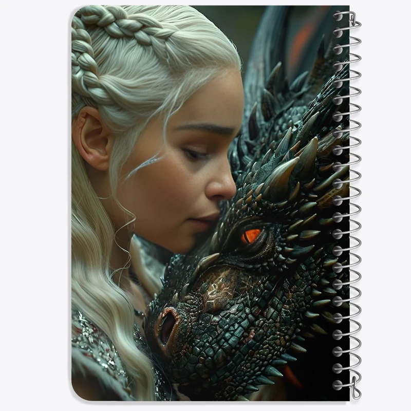 دفتر یادداشت 50 برگ خندالو طرح گیم اف ترونز (Game of Thrones) کد F11986