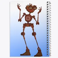 دفتر طراحی 50 برگ خندالو طرح انیمیشن سیاره گنج Treasure Planet  کد 13766