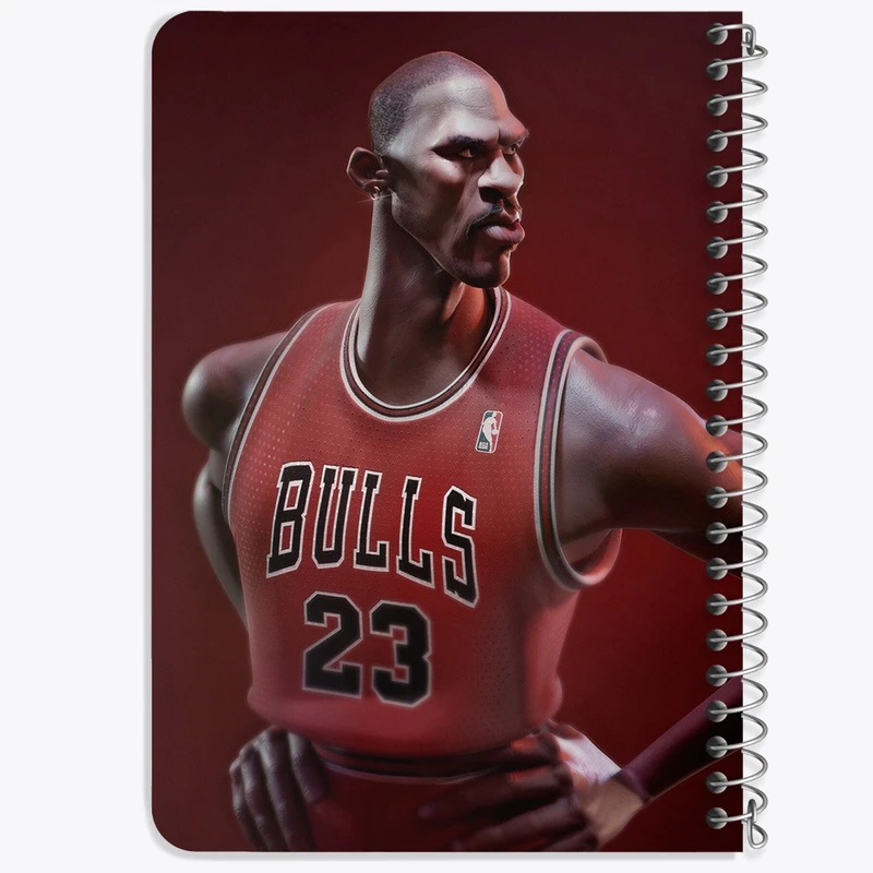 دفتر یادداشت 50 برگ خندالو طرح Michael Jordan کد F779