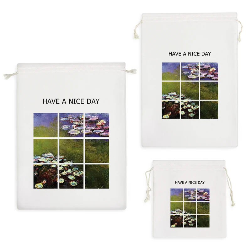 نظم دهنده خندالو مدل نقاشی کلود مونه کد H96 مجموعه 3 عددی