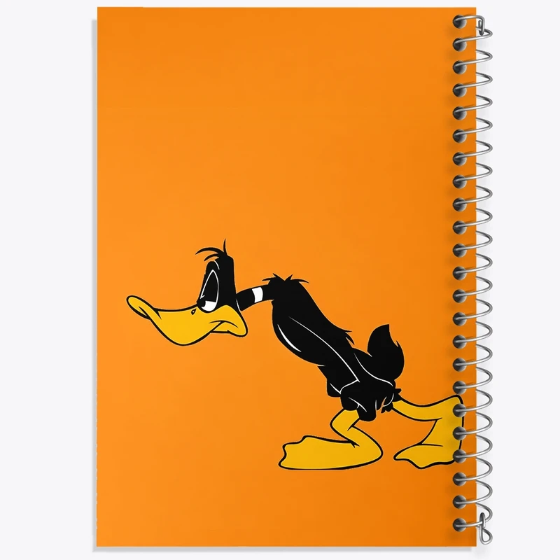 دفتر ژورنال نویسی 50 برگ خندالو مدل نقطه ای طرح دافی داک کد F3293