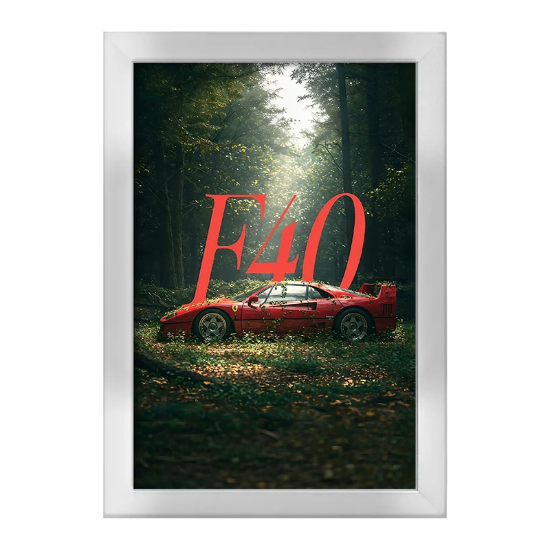 تابلو خندالو طرح ماشین فراری (Ferrari) کد F12909