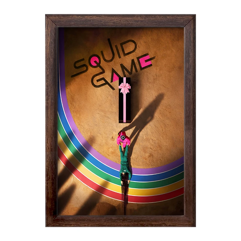 تابلو خندالو طرح بازی مرکب (Squid Game) کد F10135