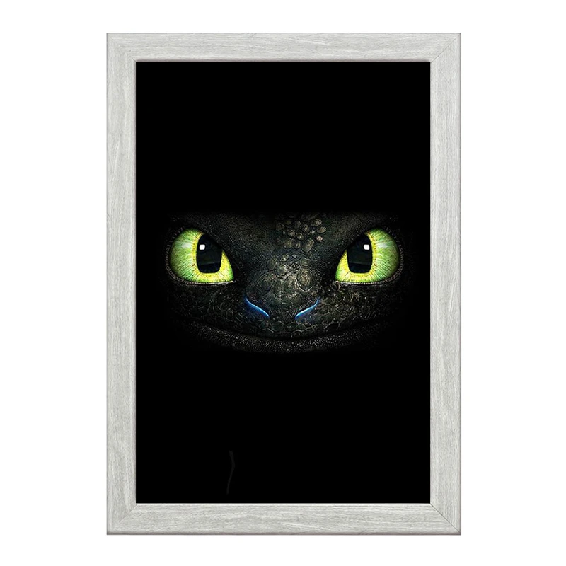 تابلو خندالو طرح اژدها سواران DreamWorks Dragons  کد 13756