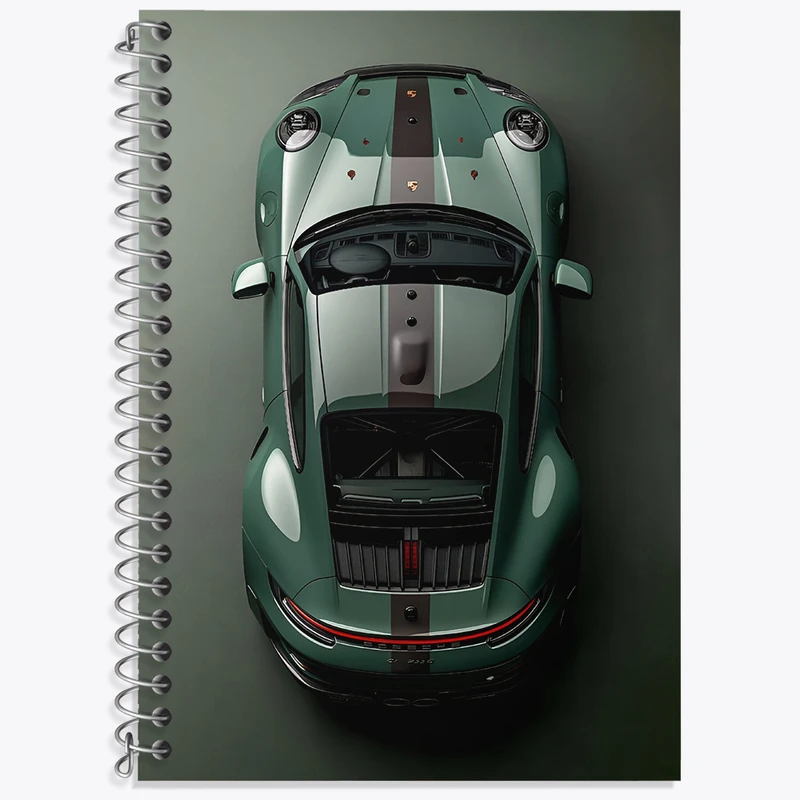 دفتر نت موسیقی 50 برگ خندالو طرح ماشین اسپرت کد F3672