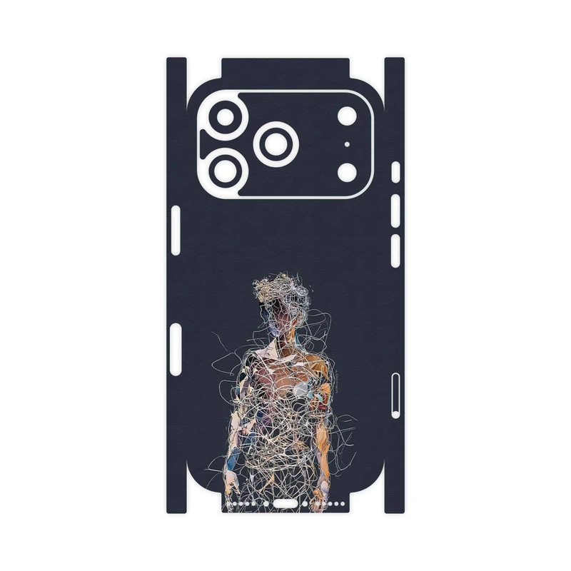 برچسب پوششی ماهوت مدل Strings Digital Art 1-FullSkin مناسب برای گوشی موبایل اپل iPhone 17 Pro
