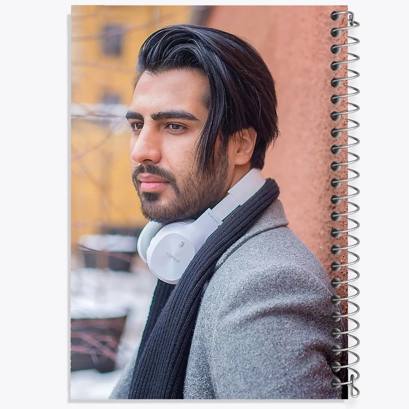 دفتر طراحی 50 برگ خندالو طرح رهام هادیان ماکان بند  کد 2538