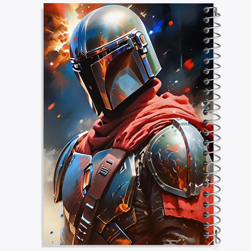 دفتر شطرنجی 50 برگ خندالو طرح جنگ ستارگان کد F9293