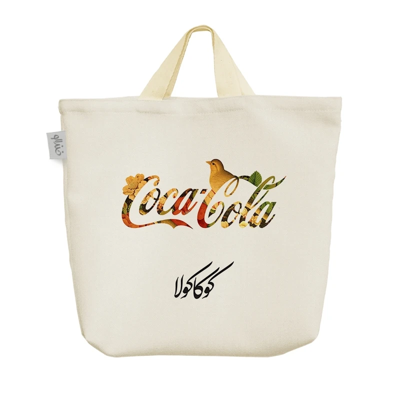 ساک خرید خندالو مدل کوکاکولا (Coca Cola) کد H2223