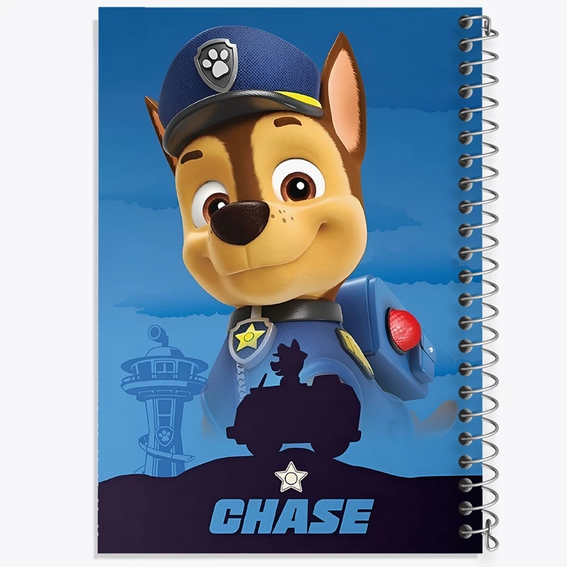 دفتر شطرنجی 50 برگ خندالو طرح چیس سگ های نگهبان کد F11012