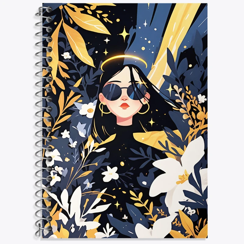 دفتر نت موسیقی 50 برگ خندالو طرح دخترانه کد F4782