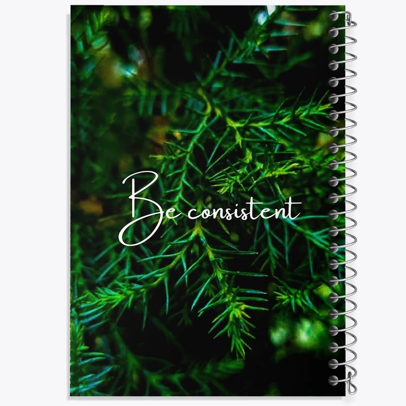 دفتر طراحی 50 برگ خندالو طرح Be Consistent کد F1220