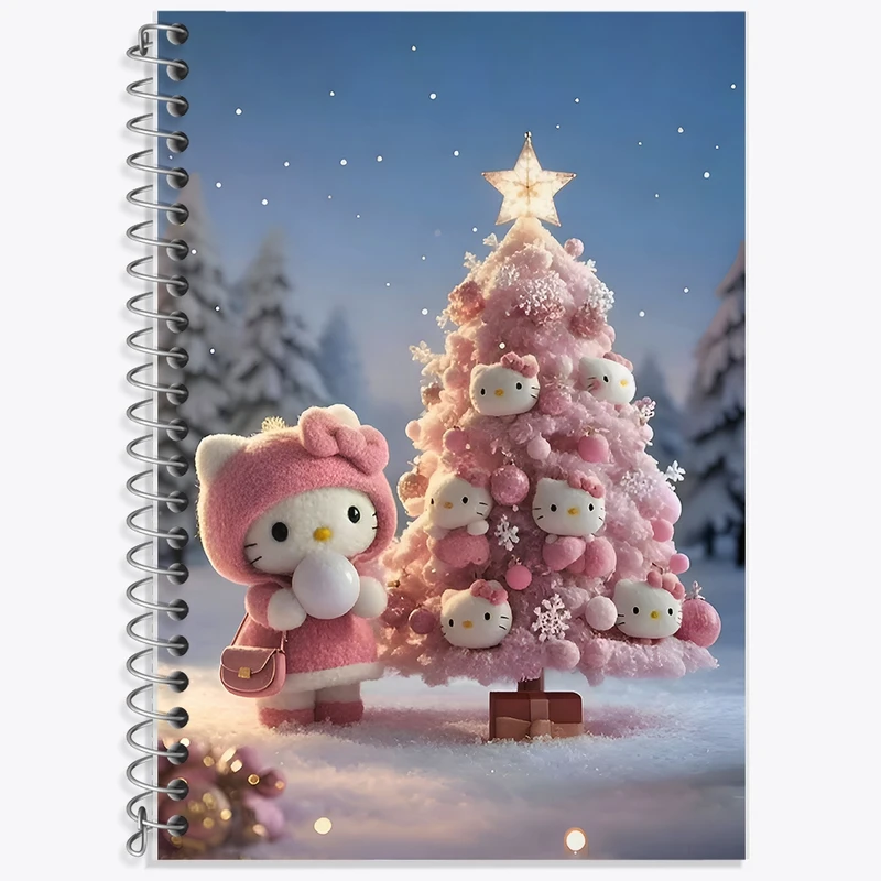 دفتر لغت 50 برگ خندالو طرح هلو کیتی کد F9299