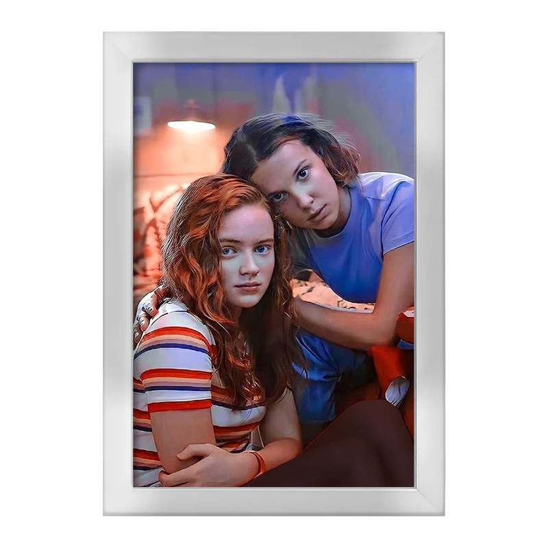 تابلو خندالو طرح الون و مکس سریال استرنجر تینگز Stranger Things  کد 19311