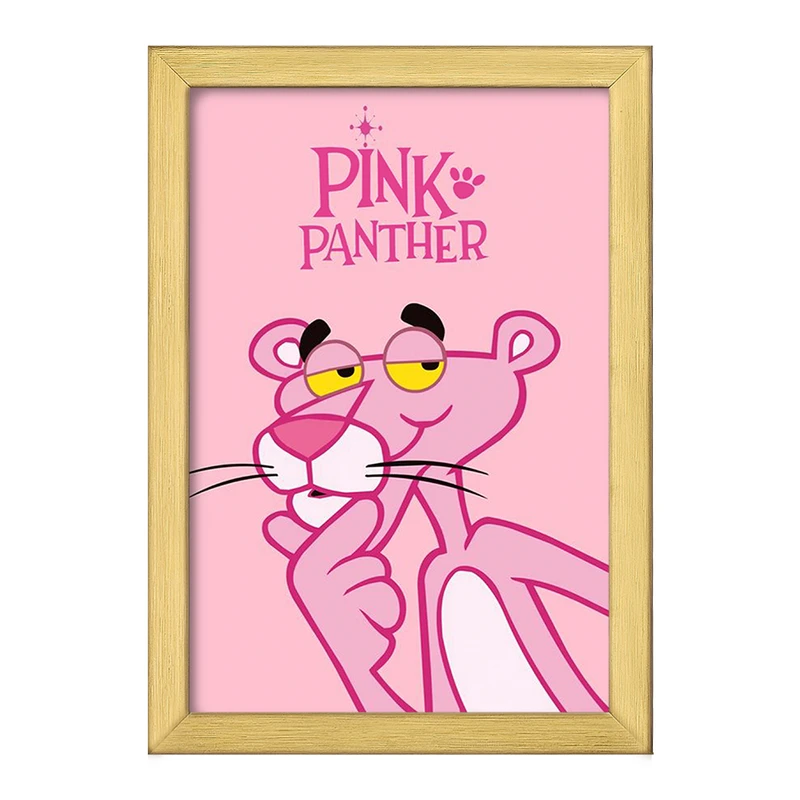تابلو خندالو طرح پلنگ صورتی Pink Panther  کد 1399