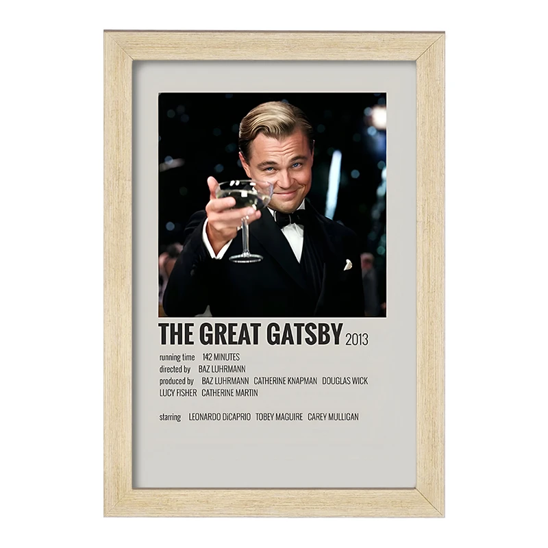 تابلو خندالو طرح گتسبی بزرگ (The Great Gatsby) کد F13297