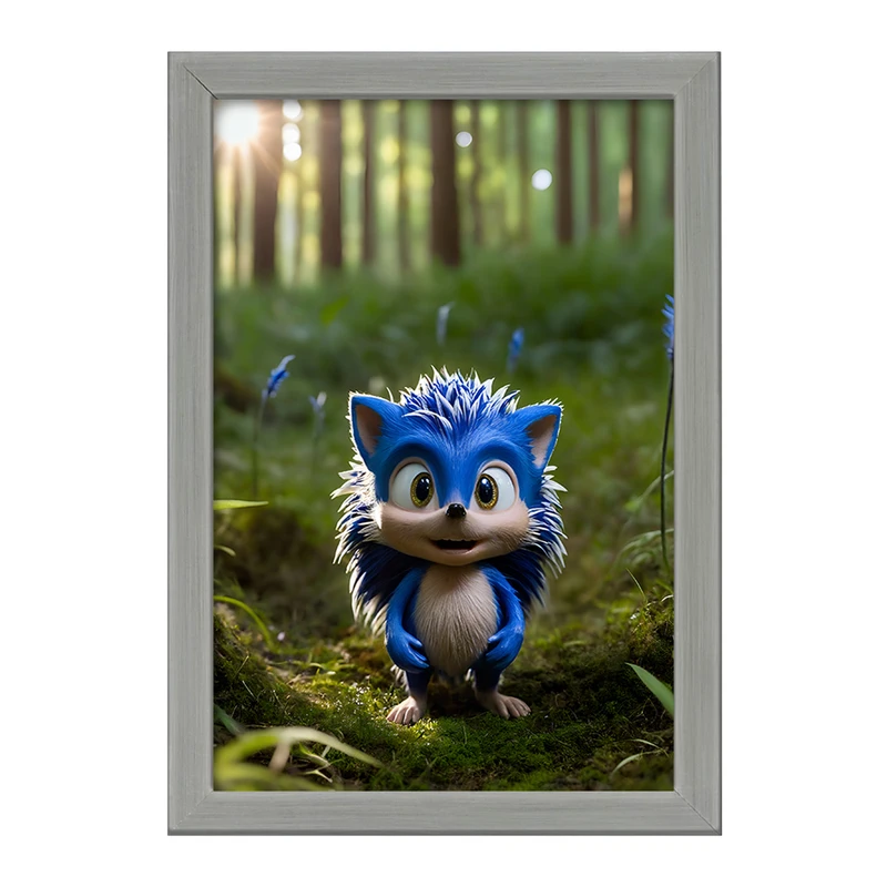 تابلو خندالو طرح سونیک (Sonic) کد F5327