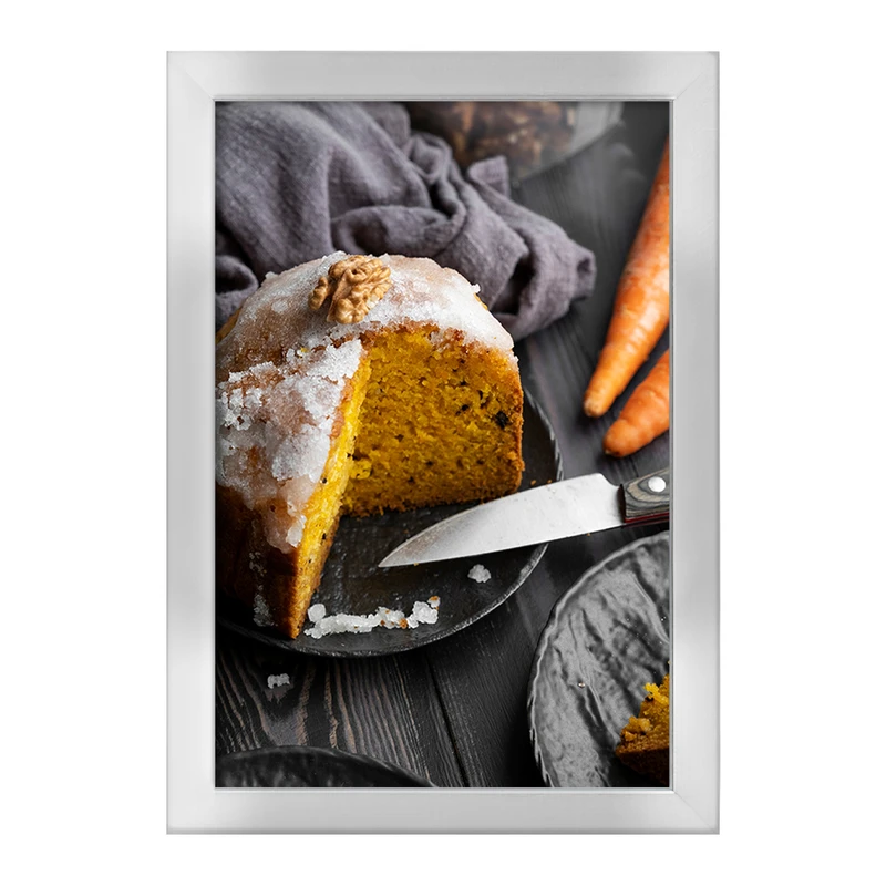 تابلو خندالو طرح کیک هویج کد F1841