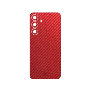 MAHOOT Red-Fiber Cover Sticker for Samsung Galaxy S25 FE