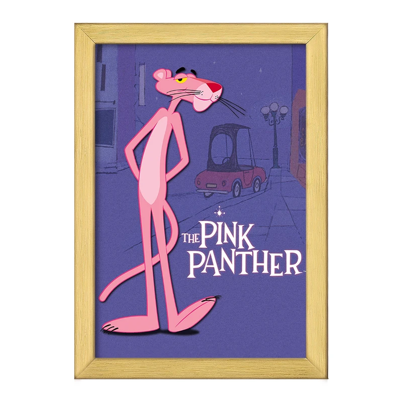 تابلو خندالو طرح پلنگ صورتی Pink Panther  کد 1403