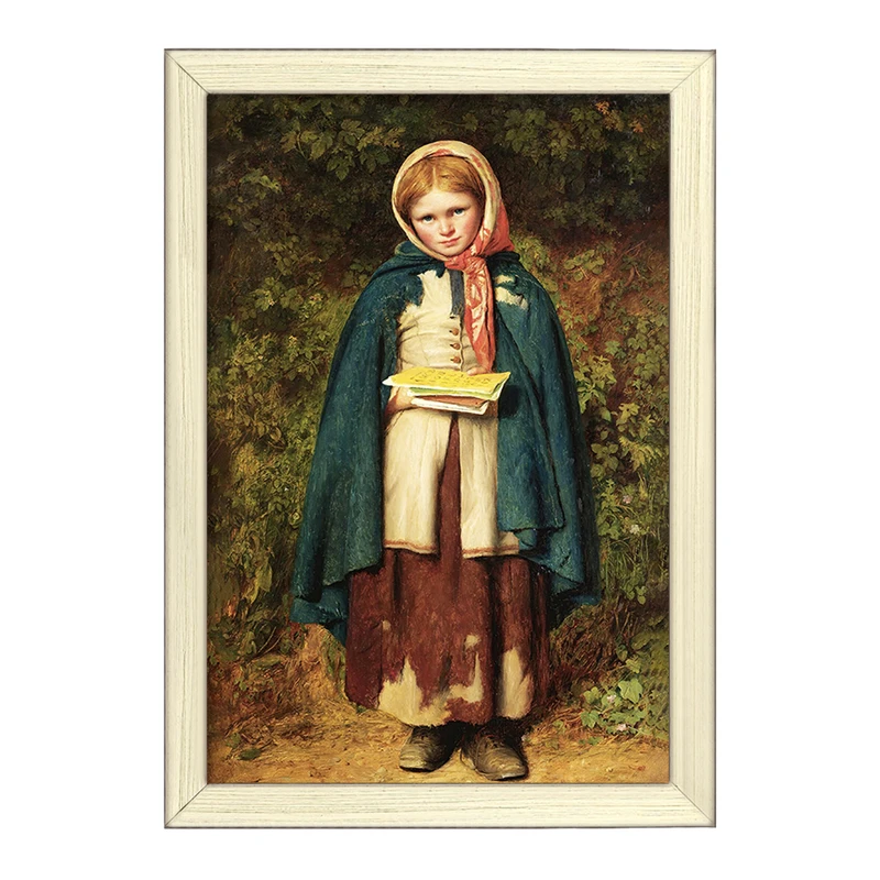 تابلو خندالو طرح نقاشی الفبا اثر ادوارد تامپسون دیویس کد F12249