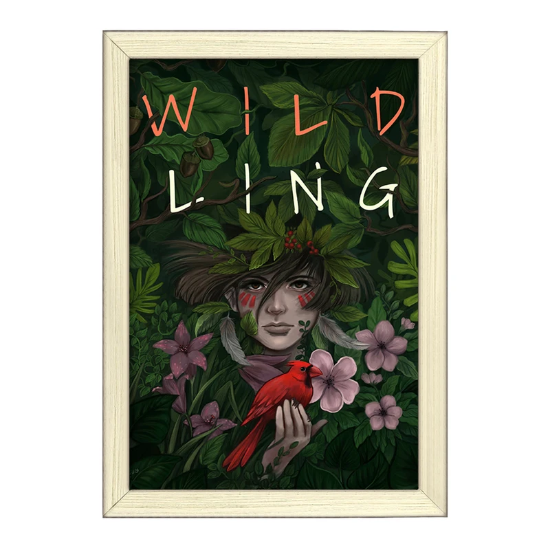 تابلو خندالو طرح Wild ling کد F687