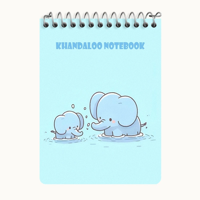 دفتر یادداشت 50 برگ خندالو طرح حیوانات بامزه کد N7394