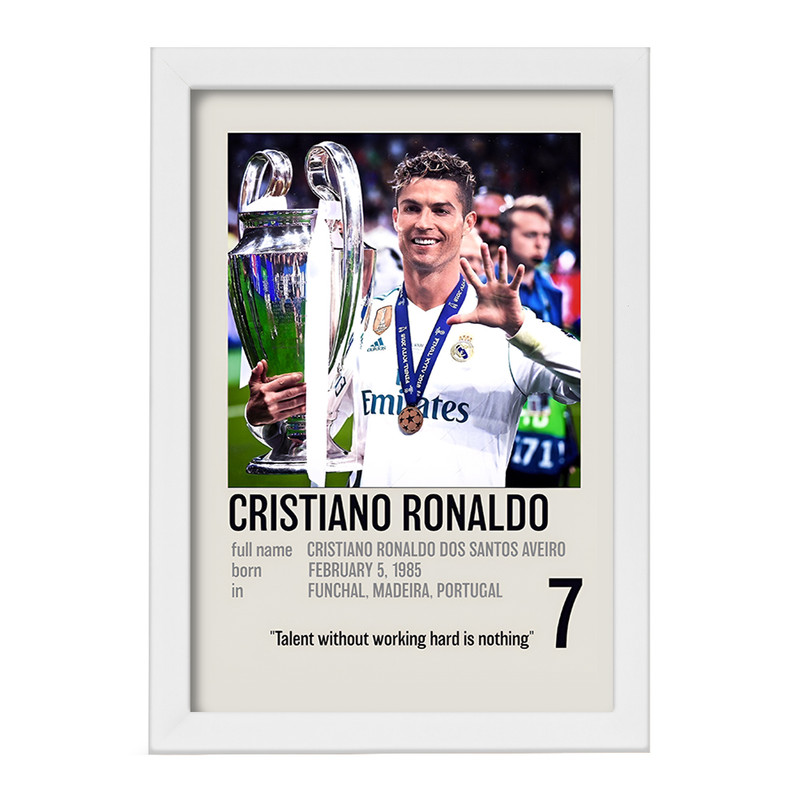تابلو خندالو طرح کریستیانو رونالدو کد F13472