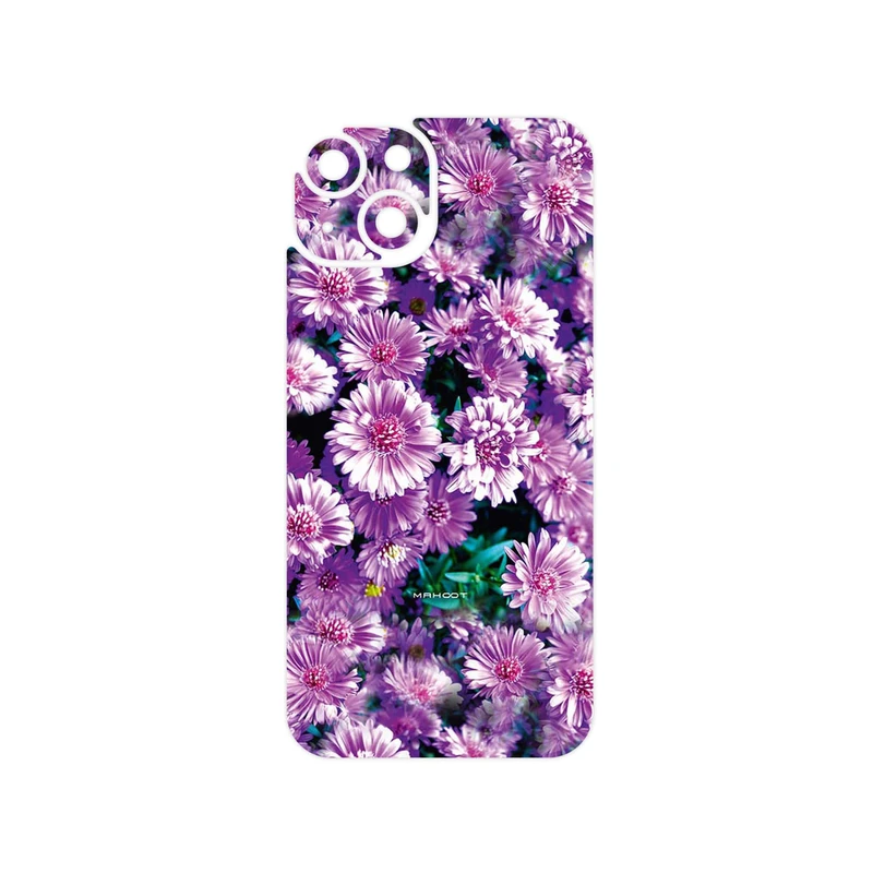 برچسب پوششی ماهوت مدل Purple_Flower مناسب برای گوشی موبایل اپل iPhone 14