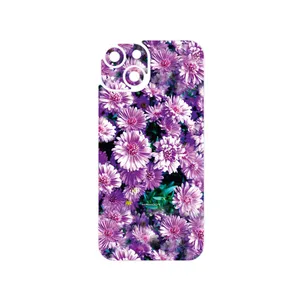 MAHOOT Purple_Flower Cover Sticker for Apple iPhone 14