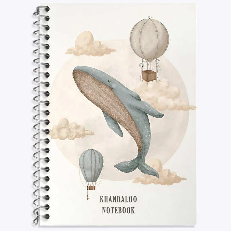 دفتر نت موسیقی 50 برگ خندالو طرح وال فانتزی کد N8491