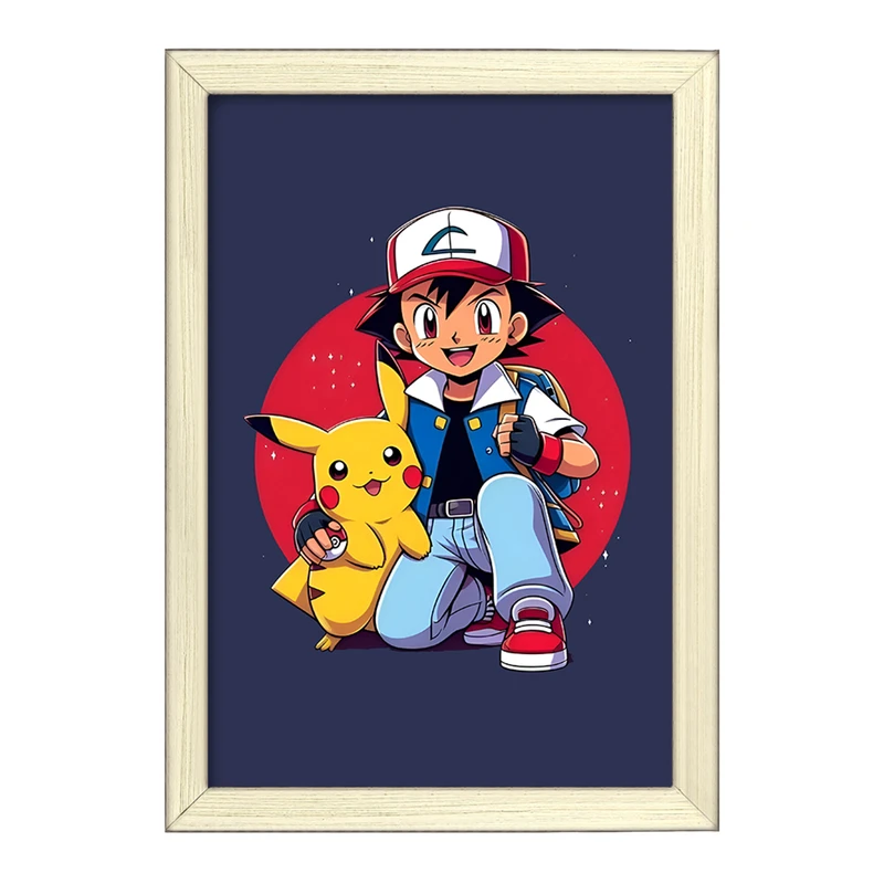 تابلو خندالو طرح پوکمون (pokemon) کد F6970