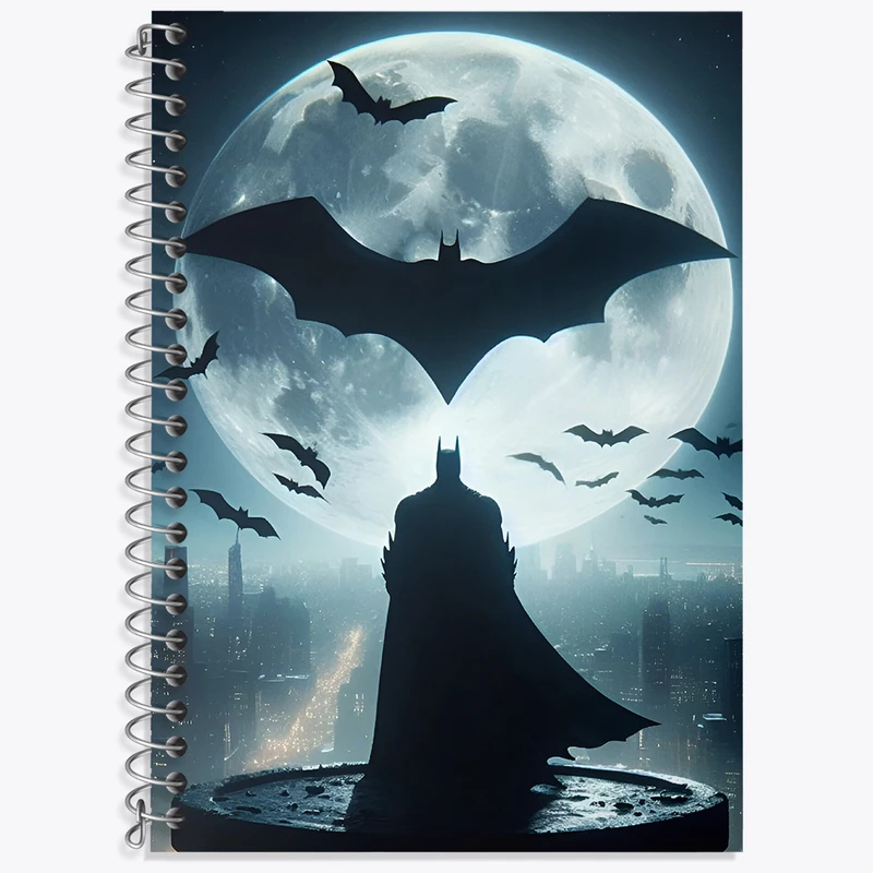 دفتر نت موسیقی 50 برگ خندالو طرح بتمن (Batman) کد F3975