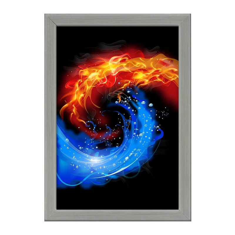 تابلو خندالو طرح بنیادین (Elemental) کد F8334