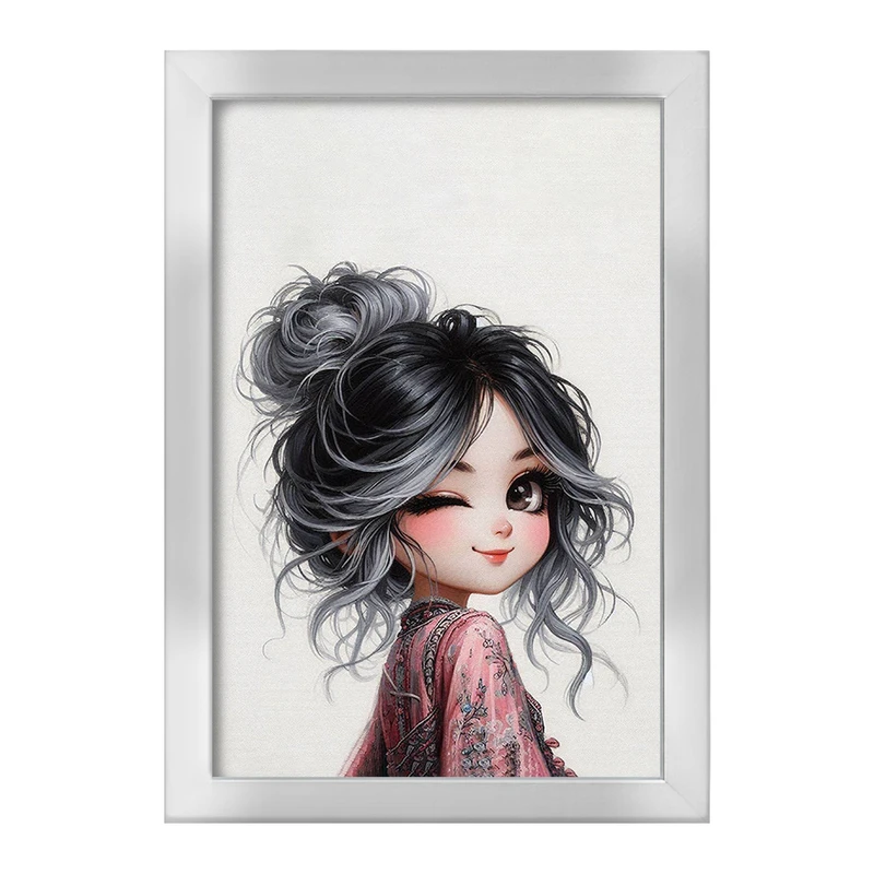 تابلو خندالو طرح دخترانه کد F2247